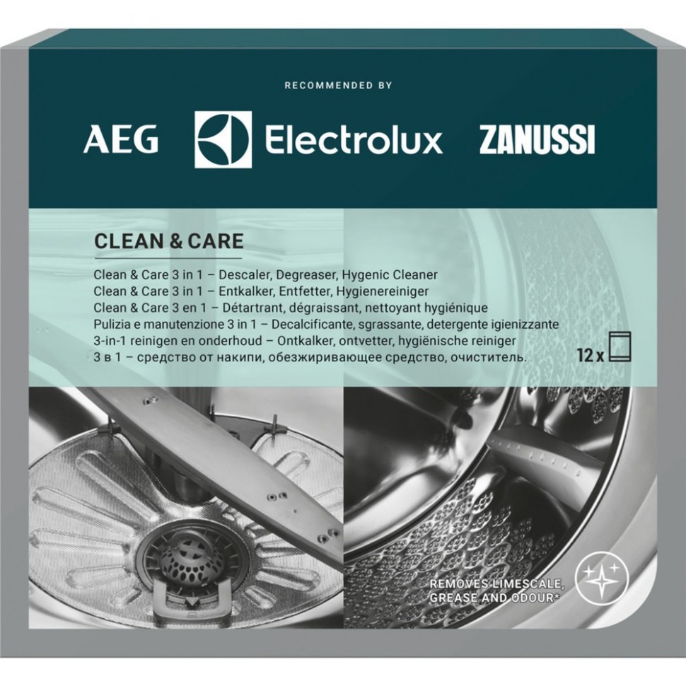 Средство от накипи Electrolux Clean&Care 3in1 M3GCP400 Средство от накипи Electrolux Clean&Care 3in1 M3GCP400