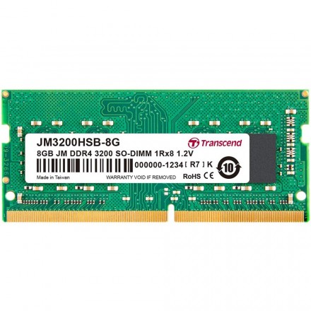 Оперативная память Transcend 8GB DDR4 CL22 (JM3200HSB-8G)