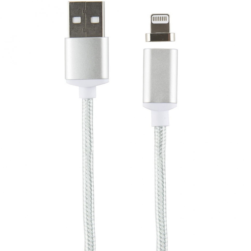 Кабель Red Line Magneto Lightning, белый Кабель Red Line Magneto Lightning, белый