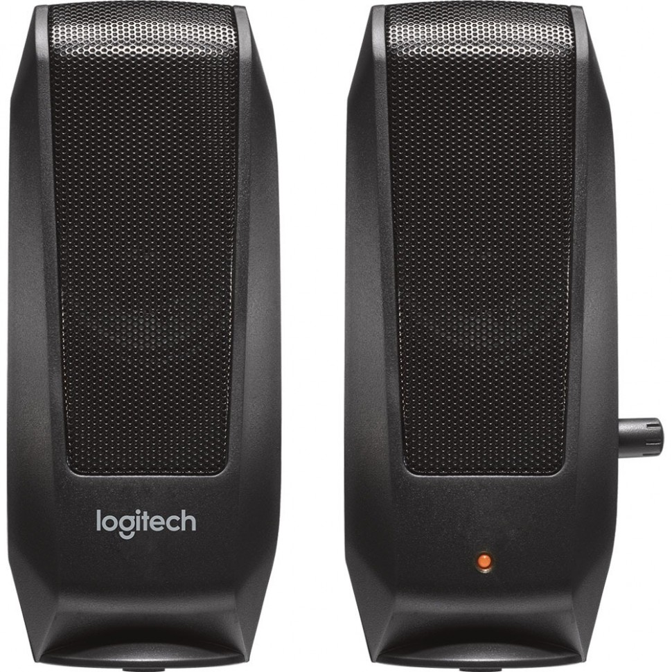 Колонки Logitech S120, чёрный (980-000010) Колонки Logitech S120, чёрный (980-000010)