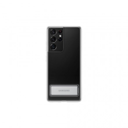 Чехол для смартфона Samsung Clear Standing Cover для Galaxy S21 Ultra, прозрачный