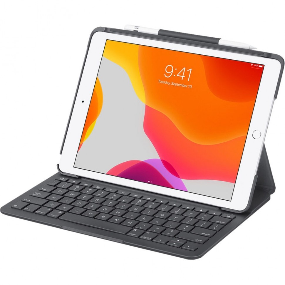 Чехол-клавиатура Logitech Slim Folio для iPad 10.2 (7-го поколения) Чехол-клавиатура Logitech Slim Folio для iPad 10.2 (7-го поколения)