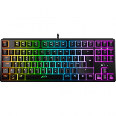 Клавиатура Xtrfy K4 TKL RGB, Black