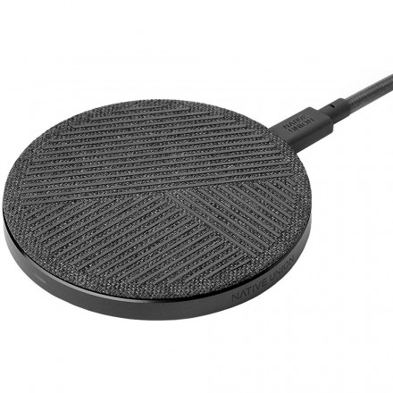 Беспроводное зарядное устройство Native Union Dock Wireless Charger, серый