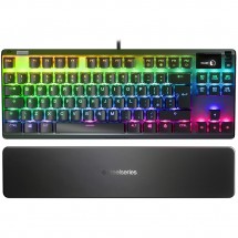 Клавиатура SteelSeries Apex 7 TKL Blue Switch (SS64758), чёрный