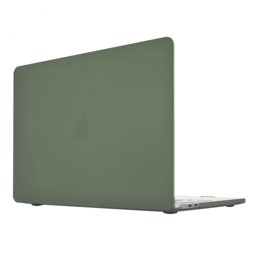 Защитный чехол VLP Plastic Case для MacBook Air 13" 2020, темно-зеленый Защитный чехол VLP Plastic Case для MacBook Air 13" 2020, темно-зеленый