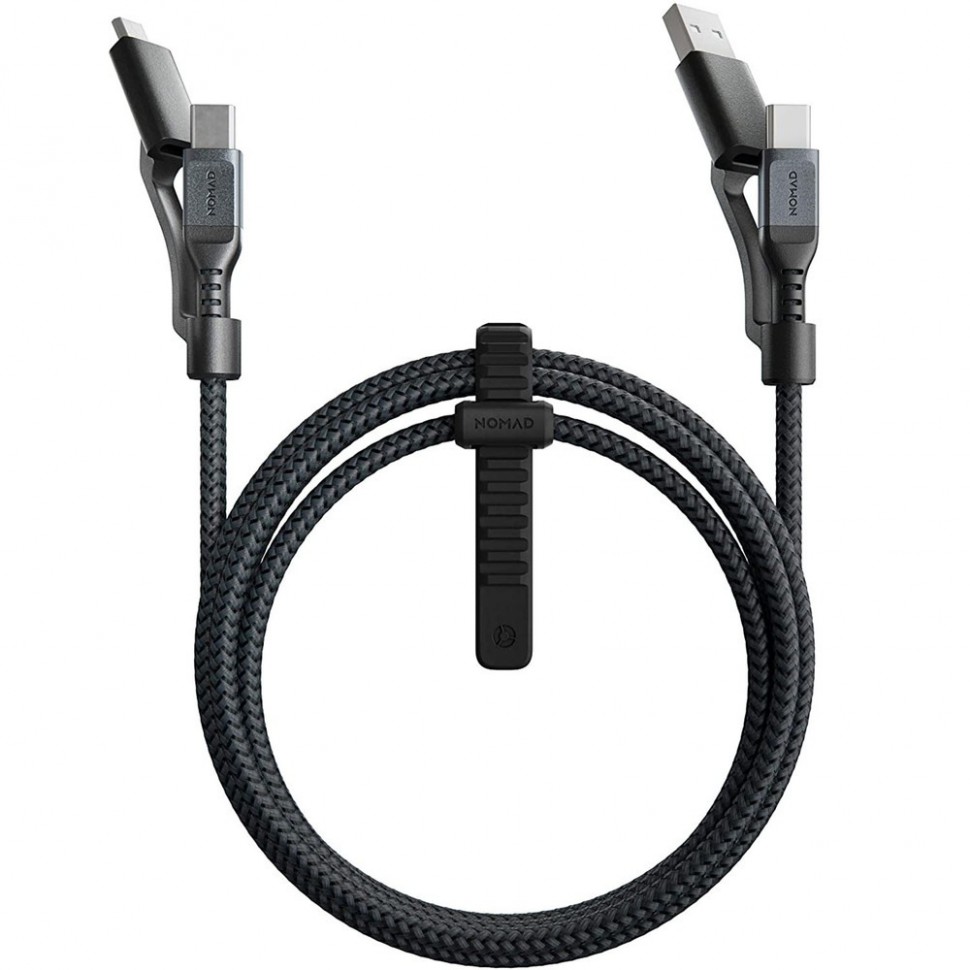 Кабель Nomad Universal Cable 3 in 1, чёрный (NM0191C090) Кабель Nomad Universal Cable 3 in 1, чёрный (NM0191C090)