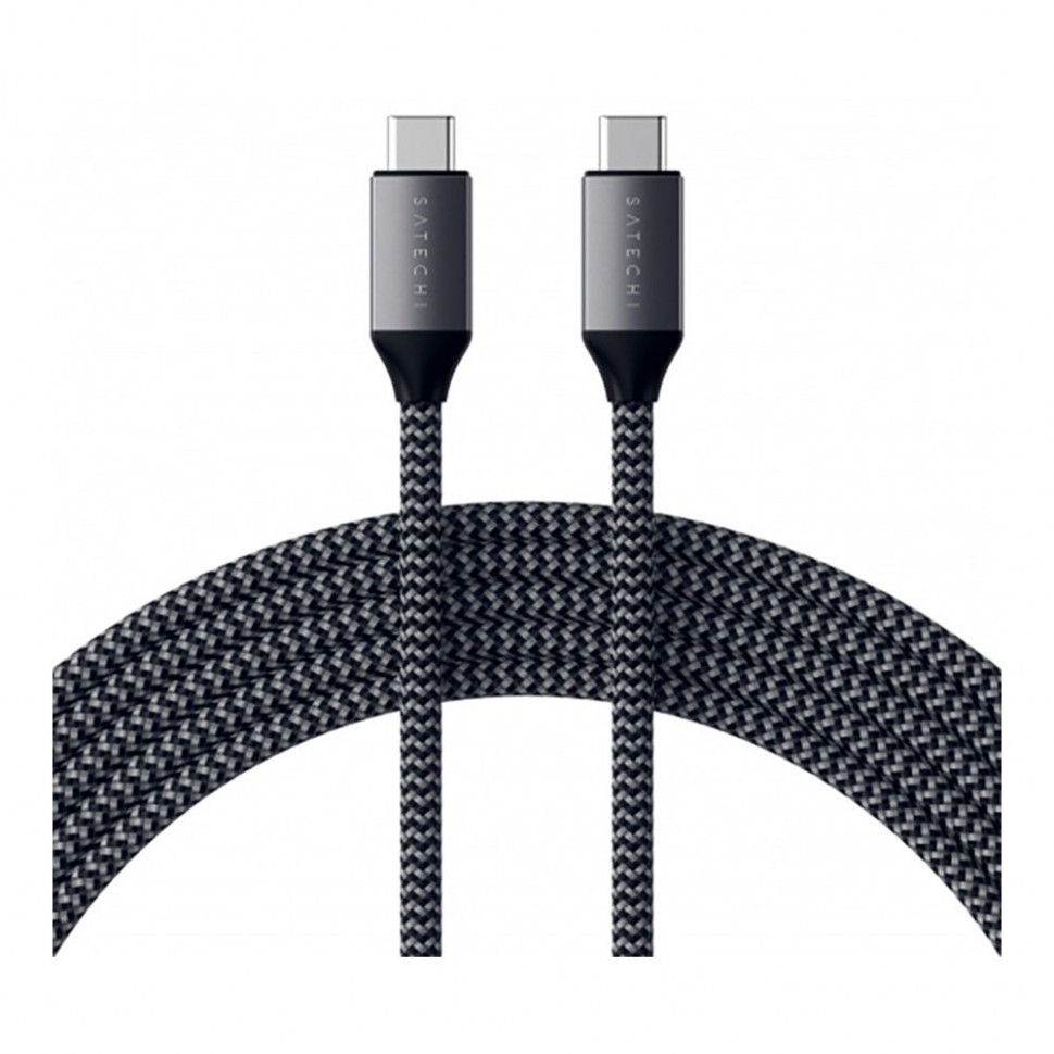 Кабель Satechi ST-TCC2M USB-C 2 м, серый космос