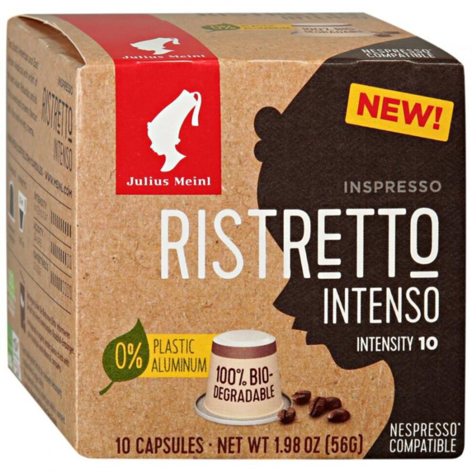 Капсулы для кофемашин Julius Meinl Ристретто Интенсо БИО (94030) Капсулы для кофемашин Julius Meinl Ристретто Интенсо БИО (94030)