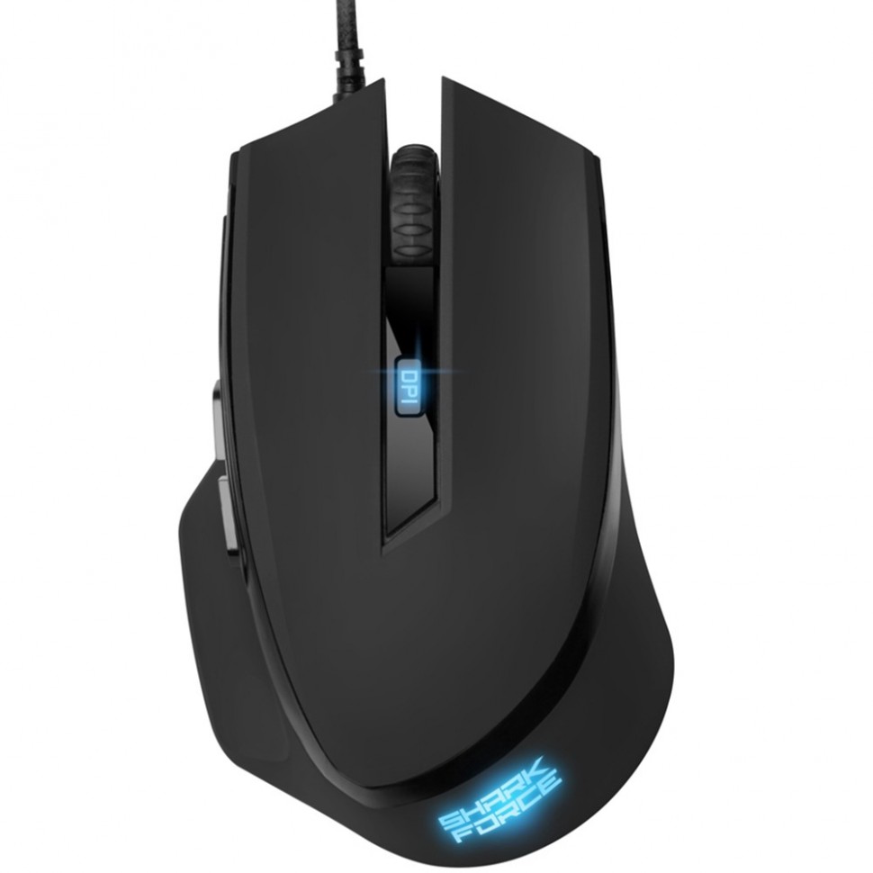Компьютерная мышь Sharkoon SHARK Force II чёрная Компьютерная мышь Sharkoon SHARK Force II чёрная