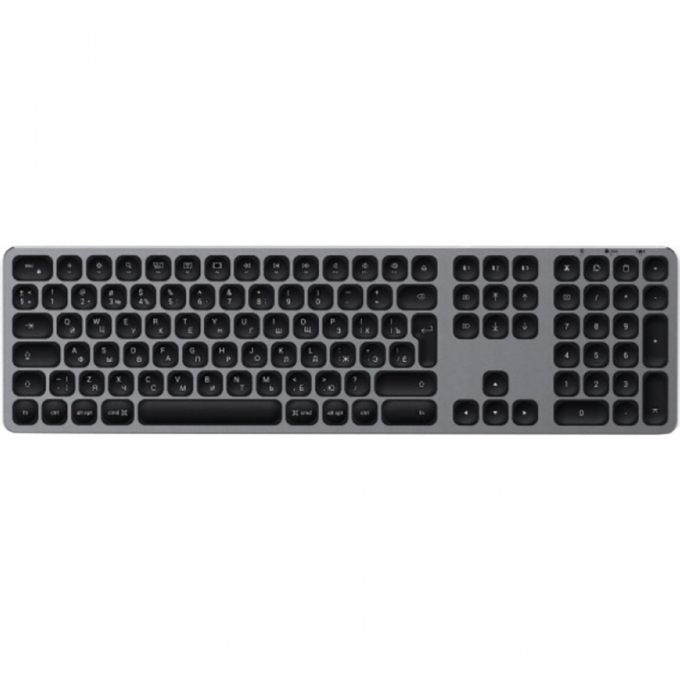 Клавиатура Satechi Aluminium Bluetooth ST-AMBKM-RU Space Gray Клавиатура Satechi Aluminium Bluetooth ST-AMBKM-RU Space Gray