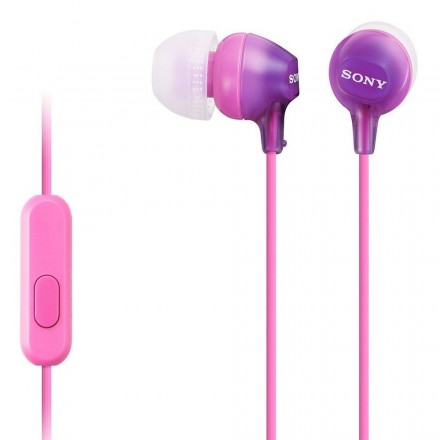 Наушники Sony MDR-EX15APV, фиолетовый