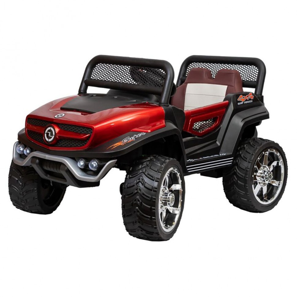 Детский электромобиль Toyland Багги Unimog Small красный краска Детский электромобиль Toyland Багги Unimog Small красный краска