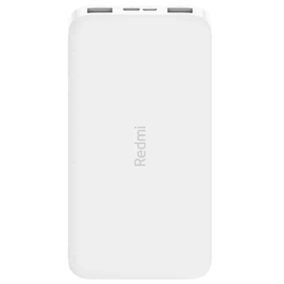 Внешний аккумулятор Xiaomi Redmi Power Bank 10000 мАч, белый Внешний аккумулятор Xiaomi Redmi Power Bank 10000 мАч, белый