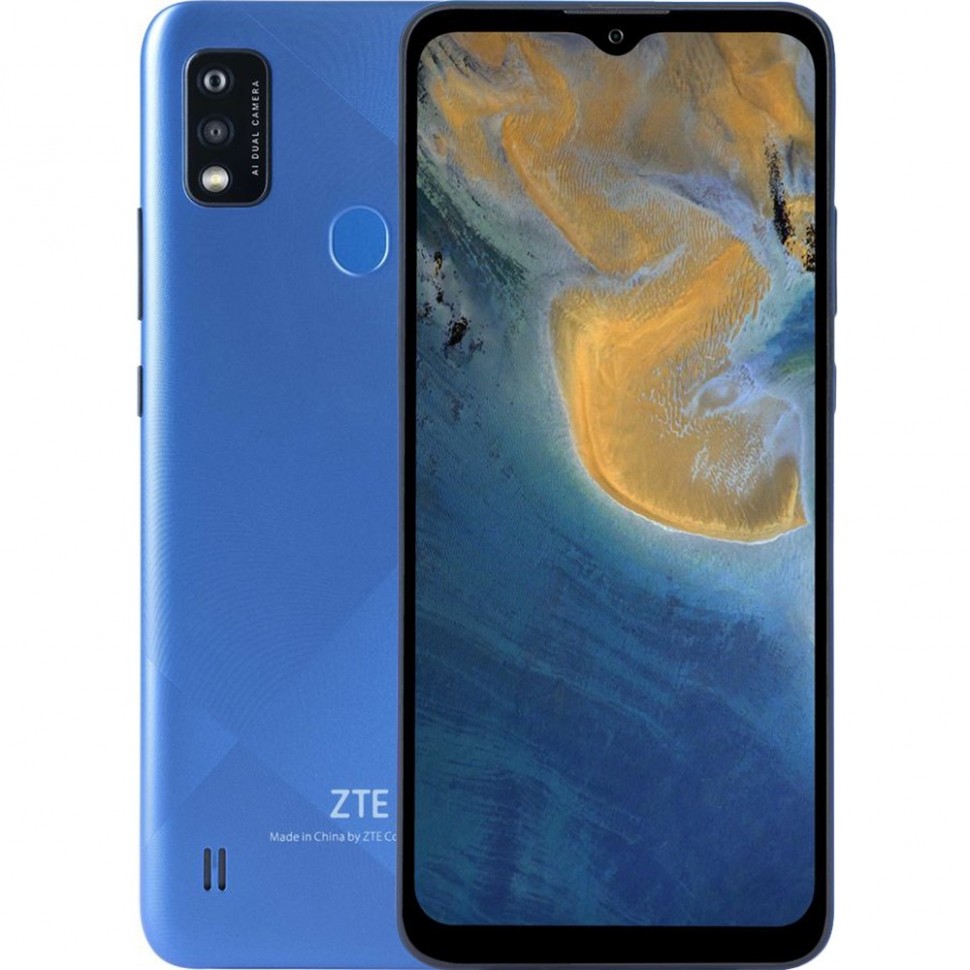 Смартфон ZTE Blade A51 32 ГБ синий Смартфон ZTE Blade A51 32 ГБ синий