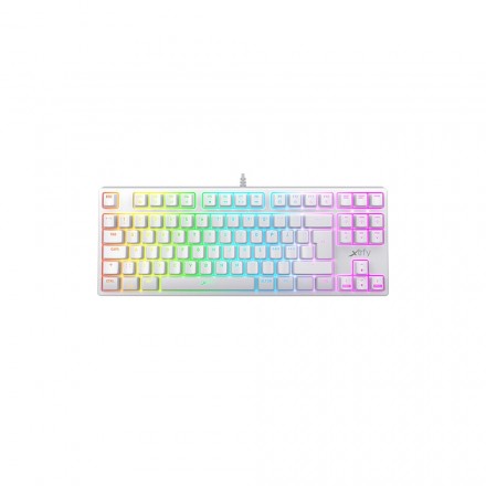 Клавиатура Xtrfy K4 TKL RGB, White