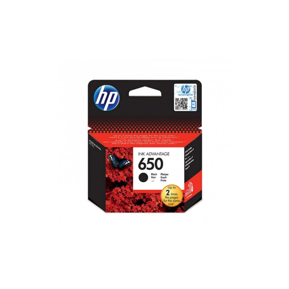 Картридж HP N650 чёрный (CZ101AE) Картридж HP N650 чёрный (CZ101AE)