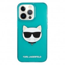 Чехол для смартфона Karl Lagerfeld TPU FLUO для iPhone 13 Pro, синий