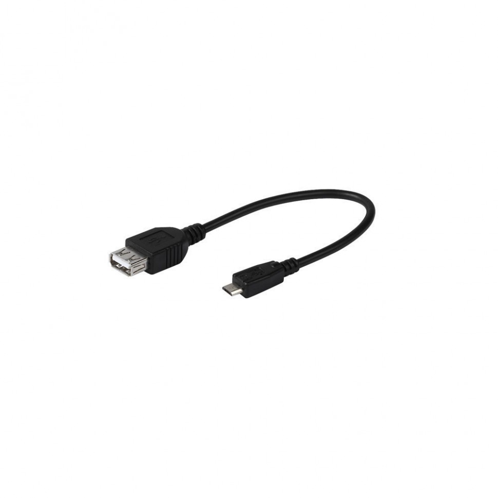 Кабель Vivanco 45298 microUSB, 0.15 м Кабель Vivanco 45298 microUSB, 0.15 м