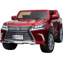 Детский электромобиль Toyland Lexus LX 570 красный