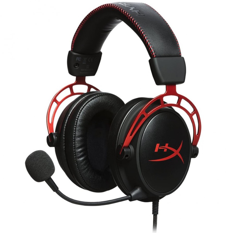 Компьютерная гарнитура HyperX Cloud Alpha Red Компьютерная гарнитура HyperX Cloud Alpha Red