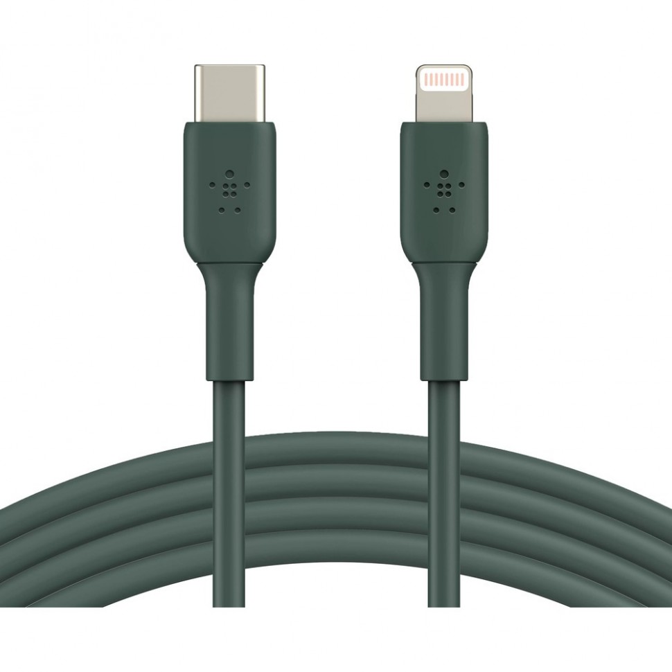 Кабель Belkin USB Type-C-Lightning 1 м, зелёный Кабель Belkin USB Type-C-Lightning 1 м, зелёный