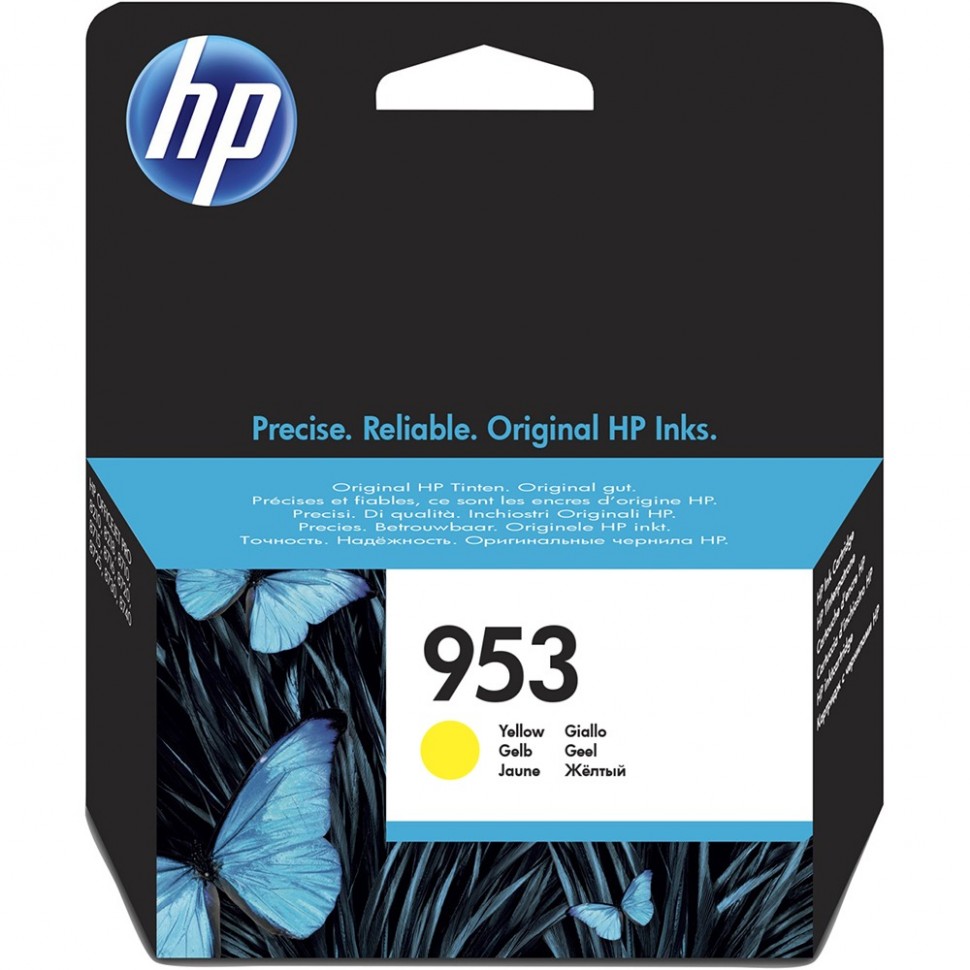 Картридж HP 953 жёлтый (F6U14AE) Картридж HP 953 жёлтый (F6U14AE)
