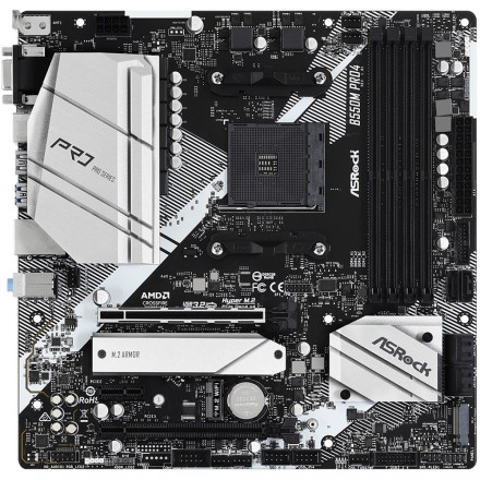 Материнская плата ASRock MATX B550M