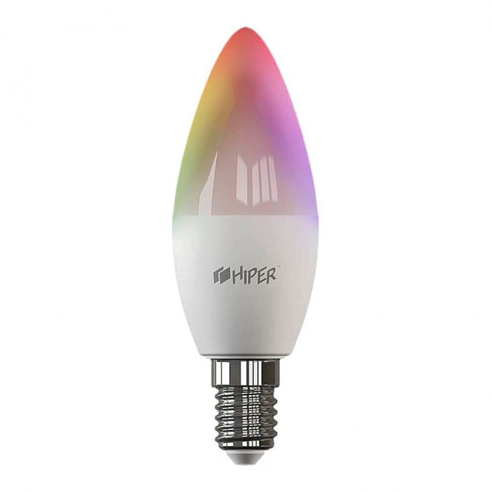 Умная лампа Hiper IoT C1 LED E14 Wi-Fi RGB Умная лампа Hiper IoT C1 LED E14 Wi-Fi RGB