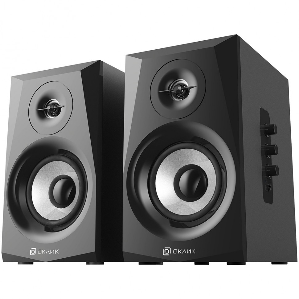 Колонки Oklick OK-166 BT 2.0 Black Колонки Oklick OK-166 BT 2.0 Black