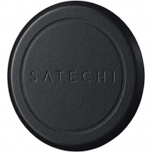 Магнитная накладка Satechi Magnetic Sticker для Apple iPhone 11/12, чёрный