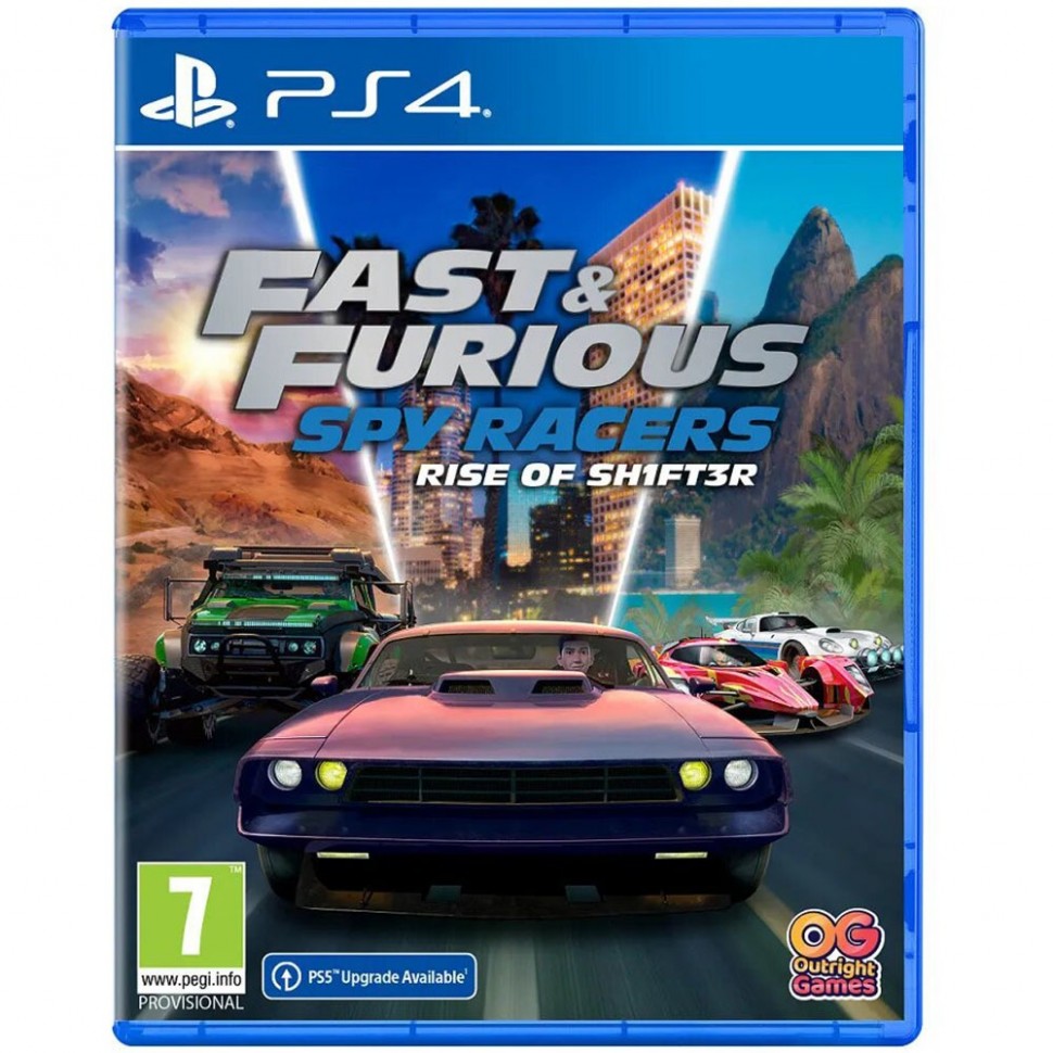 Fast&Furious Spy Racers: Подъём SH1FT3R PS4, русские субтитры Fast&Furious Spy Racers: Подъём SH1FT3R PS4, русские субтитры