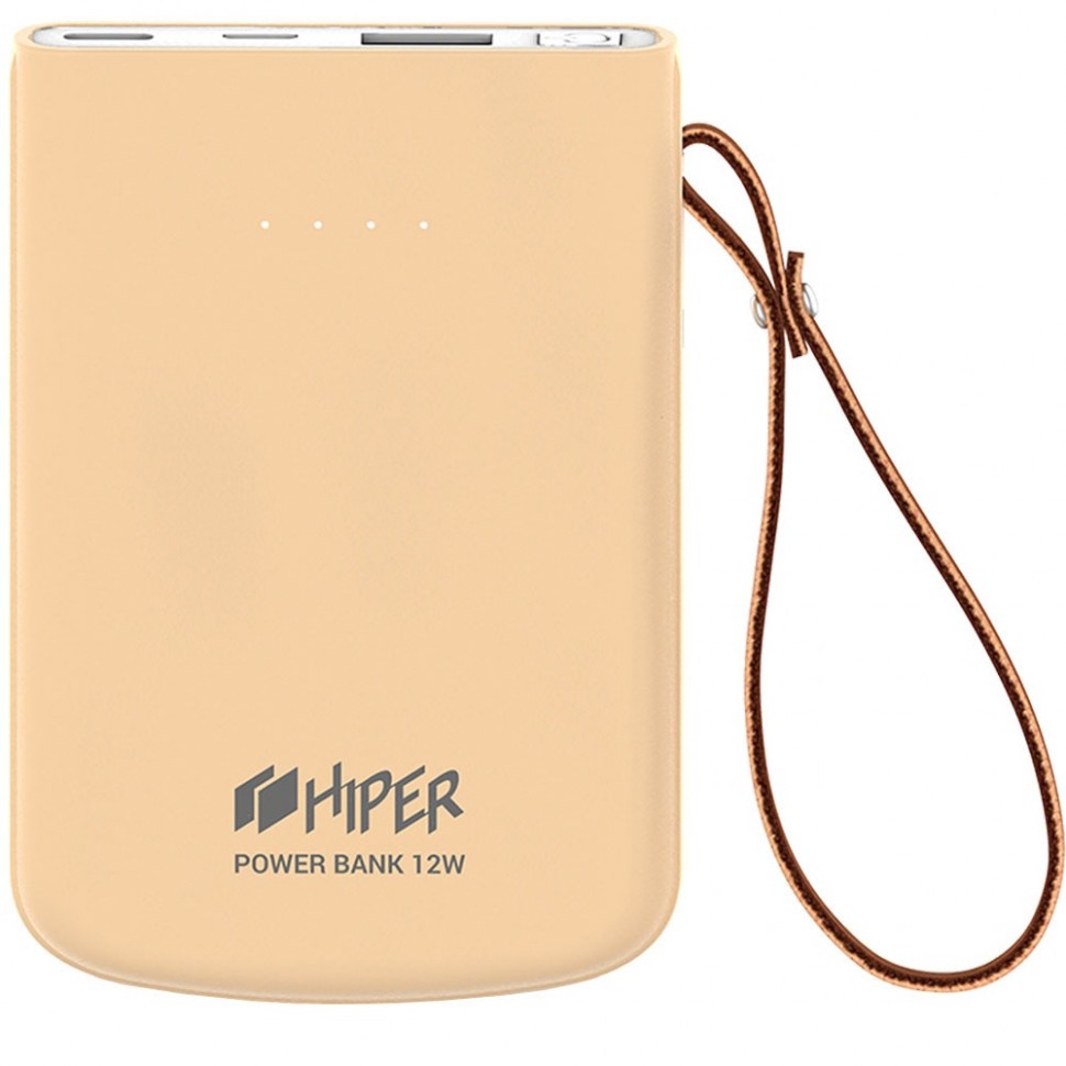 Внешний аккумулятор Hiper TRAVEL 5K 5000 мАч, розовый Внешний аккумулятор Hiper TRAVEL 5K 5000 мАч, розовый