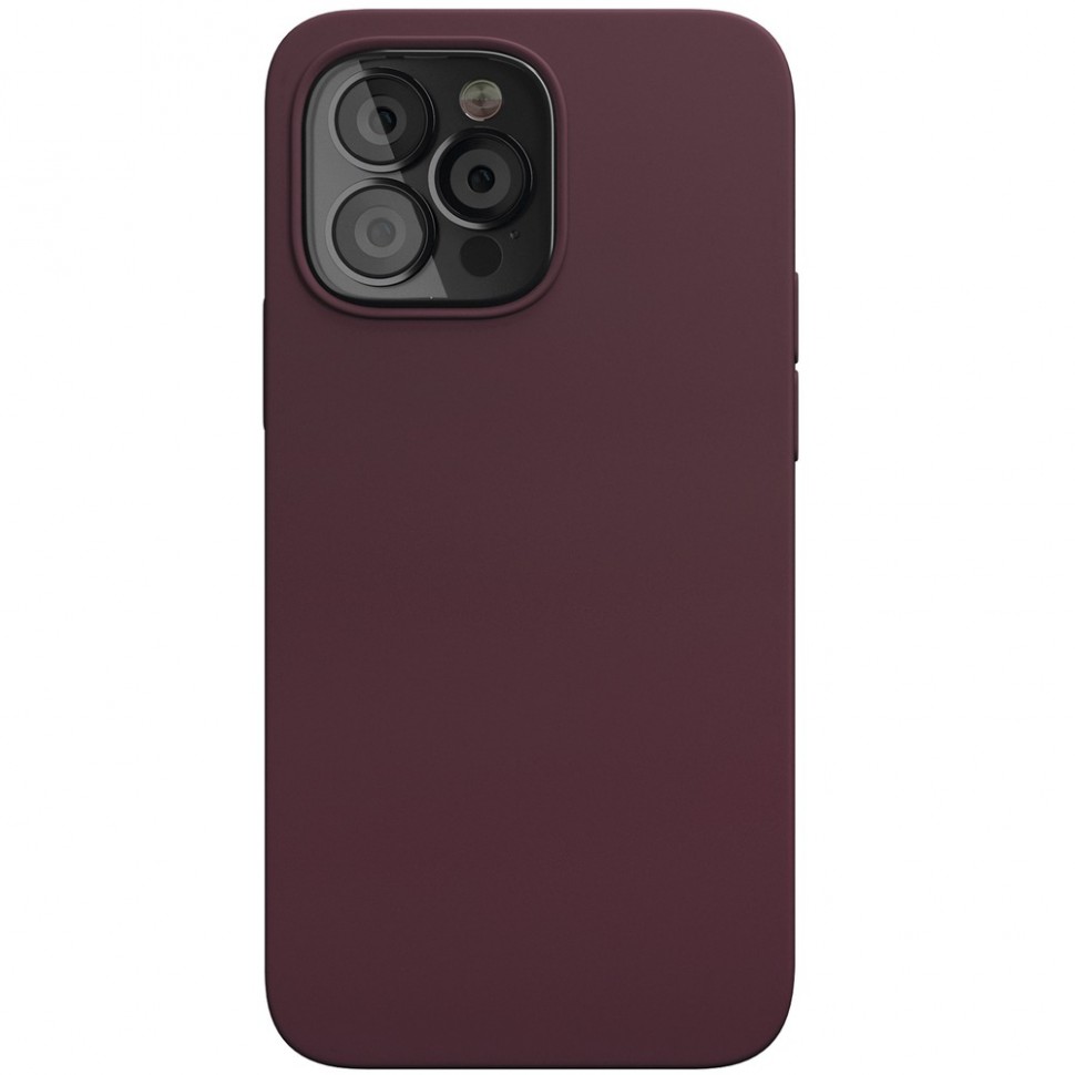 Чехол для смартфона VLP Silicone Case MagSafe для iPhone 13 Pro Max, марсала Чехол для смартфона VLP Silicone Case MagSafe для iPhone 13 Pro Max, марсала