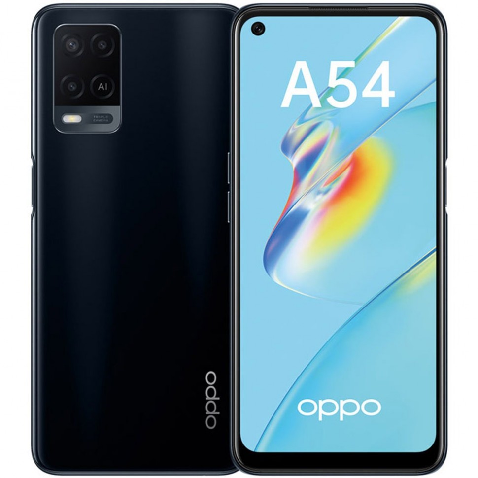 Смартфон Oppo А54 64 ГБ чёрный Смартфон Oppo А54 64 ГБ чёрный