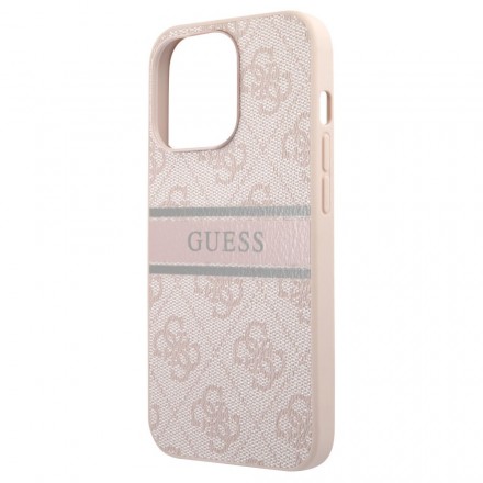 Чехол для смартфона Guess для Apple iPhone 13 Pro Max, розовый