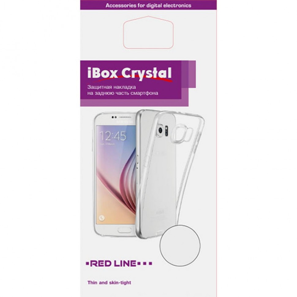 Чехол для смартфона Red Line iBox Crystal для Apple iPhone 6/6S, прозрачный Чехол для смартфона Red Line iBox Crystal для Apple iPhone 6/6S, прозрачный