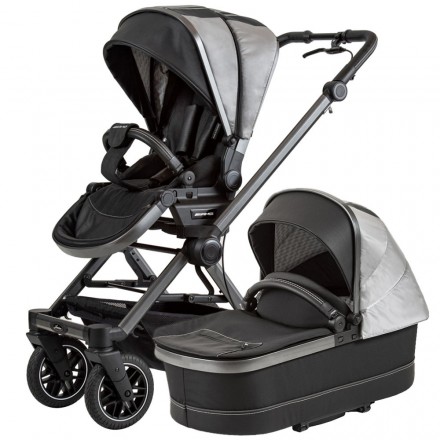 Детская коляска Hartan AMG GT 230 Silver с сумкой Bag2Go