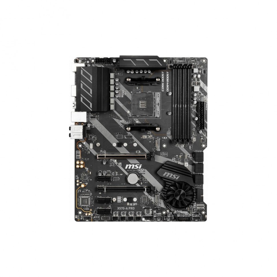 Материнская плата MSI AMD X570 SAM4 ATX X570-A PRO Материнская плата MSI AMD X570 SAM4 ATX X570-A PRO
