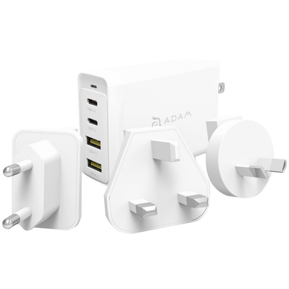 Зарядное устройство Adam Elements OMNIA PRO (USB-A, USB Type-C), белый Зарядное устройство Adam Elements OMNIA PRO (USB-A, USB Type-C), белый