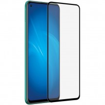 Защитное стекло Red Line Full screen tempered glass для Oppo Reno 5 Lite, чёрная рамка