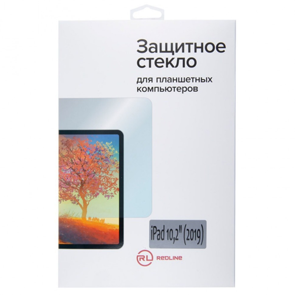 Защитное стекло Red Line для Apple iPad 10.2 (2019) tempered glass Защитное стекло Red Line для Apple iPad 10.2 (2019) tempered glass