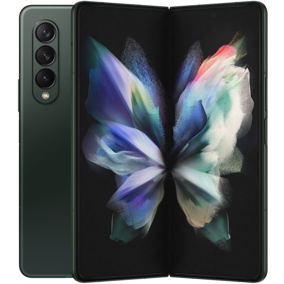 Смартфон Samsung Galaxy Z Fold3 256 ГБ зелёный Смартфон Samsung Galaxy Z Fold3 256 ГБ зелёный
