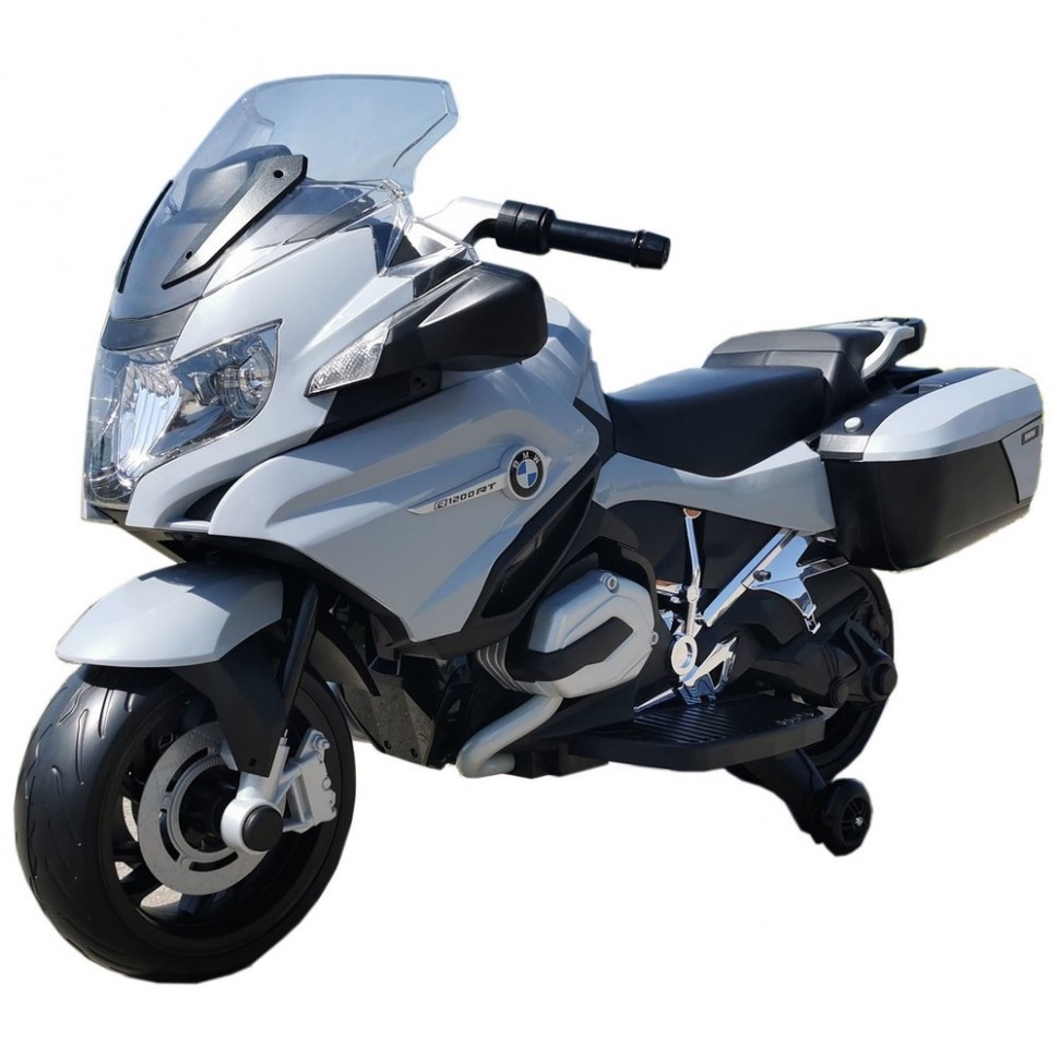 Детский мотоцикл Toyland Moto BMW 1200 серый Детский мотоцикл Toyland Moto BMW 1200 серый