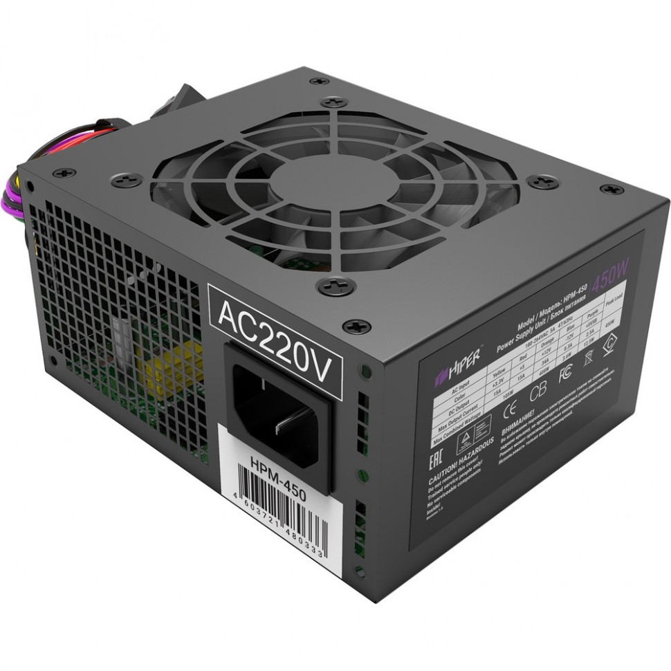 Блок питания Hiper HP-450SFX 450W OEM Блок питания Hiper HP-450SFX 450W OEM