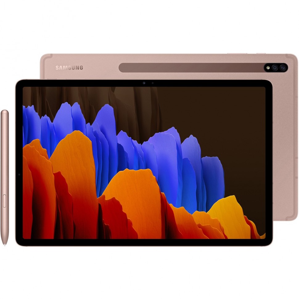 Планшет Samsung Galaxy Tab S7+ 12.4 Wi-Fi 128 ГБ бронза (SM-T970NZNASER) Планшет Samsung Galaxy Tab S7+ 12.4 Wi-Fi 128 ГБ бронза (SM-T970NZNASER)
