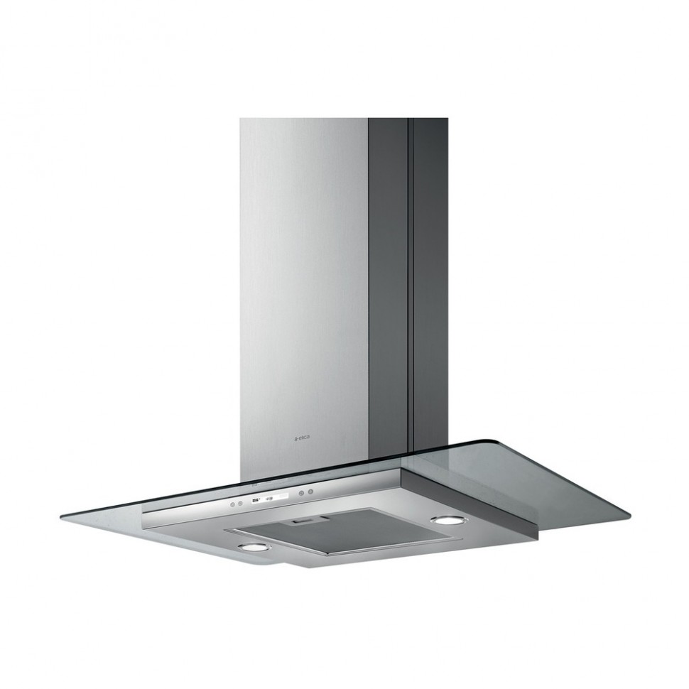 Вытяжка Elica FLAT GLASS PLUS ISLAND IX/A/90 Вытяжка Elica FLAT GLASS PLUS ISLAND IX/A/90