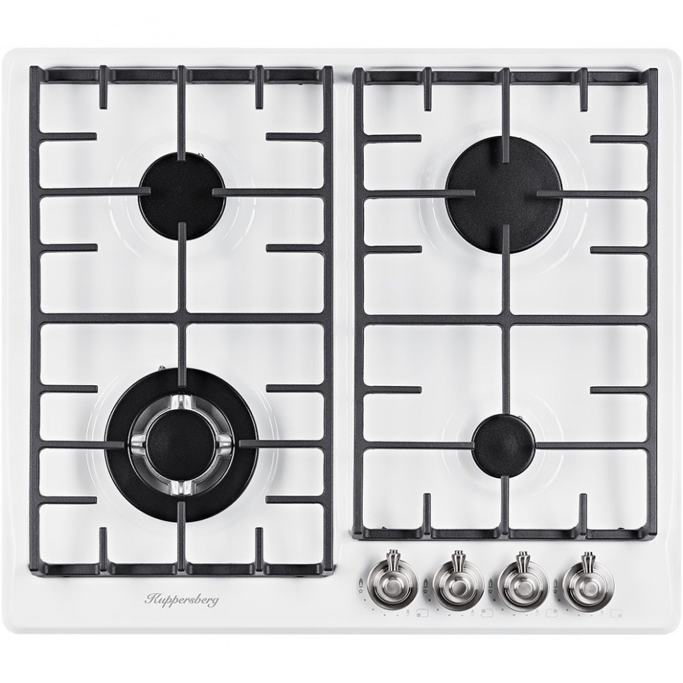 Варочная поверхность Kuppersberg FV6TGRZ W Silver Варочная поверхность Kuppersberg FV6TGRZ W Silver