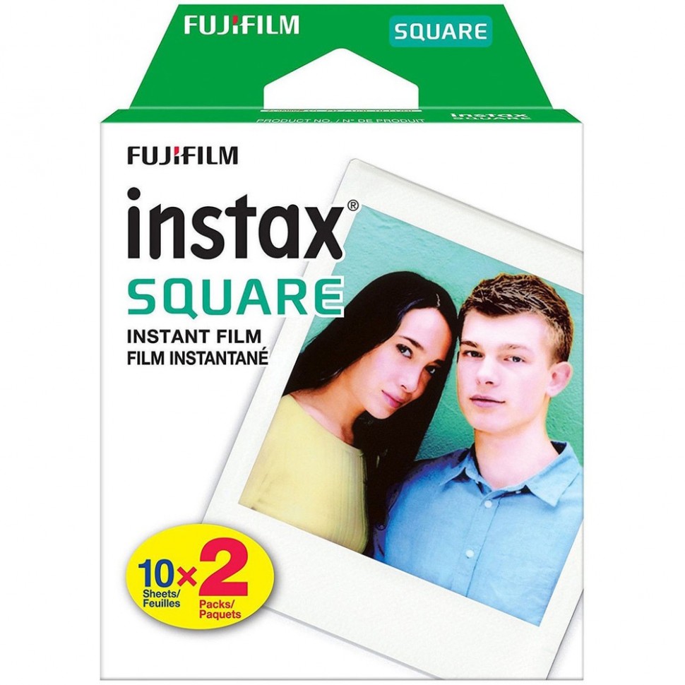 Фотопленка Fujifilm Instax Square 10x2 Фотопленка Fujifilm Instax Square 10x2