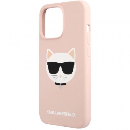 Чехол для смартфона Karl Lagerfeld для iPhone 13 Pro, светло-розовый